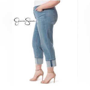 New Jessica Simpson Plus Size Ankle Jeans 24W
